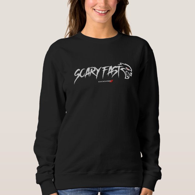 Sudadera Mens Dodge Hellcat Scary Fast (Anverso)