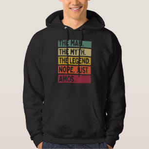 Sudadera Mens El Hombre El Mito La Leyenda No Sólo Amos Q