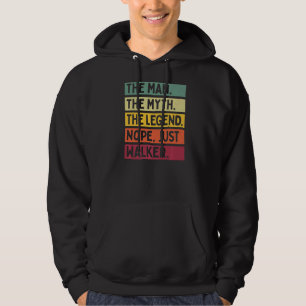 Sudadera Mens El Hombre El Mito La Leyenda No Sólo Camina