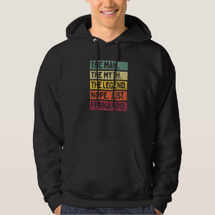 Sudadera Mens El Hombre El Mito La Leyenda No Sólo Fernand