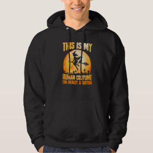 Sudadera Mens Este es mi disfraz humano. Soy realmente una 