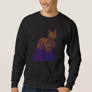 Sudadera Mens Forest Fox Animal Guay Forestal Shaping A Fox