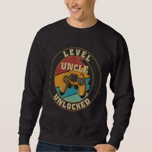 Sudadera Mens Gamer El Nuevo Tío Papá Mamá Invitación El Pa