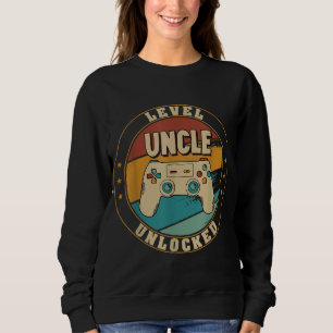 Sudadera Mens Gamer El Nuevo Tío Papá Mamá Invitación El Pa