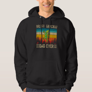 Sudadera Mens Gecko Vintage el mejor papá gecko del padre n