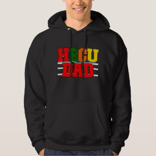 Sudadera Mens Hbcu Dad Históricamente Colegios y Univer Neg