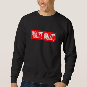 Sudadera Mens House Music Edm Rave