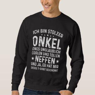 Sudadera Mens Ich Bin Stolzer Unkel Einer Coole Tolle Nephe