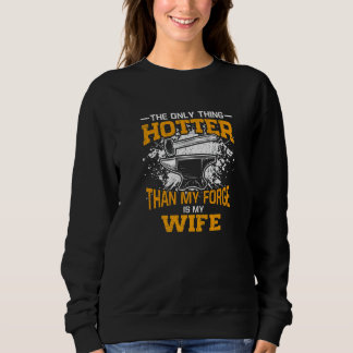 Sudadera Mens Lo único más caliente que mi forja es mi espo