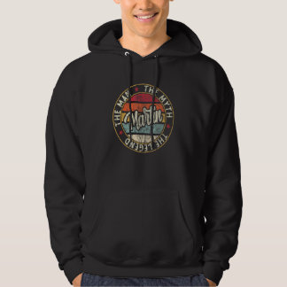 Sudadera Mens Martin El Hombre El Mito El Nombre De La Leye