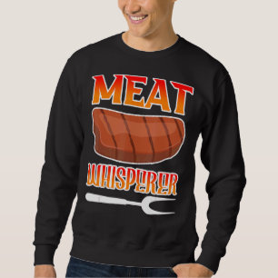 Sudadera Mens Meat Whisperer Griller Men Grill