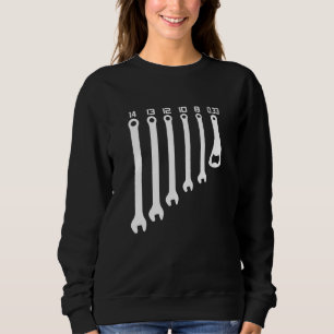 Sudadera Mens Mechanic Car Beer Alcohol Craftsman