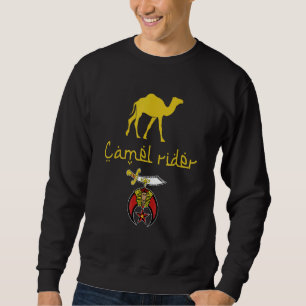 Sudadera Mens Mens Mens Camel Rider Shriners Masons Emblem 