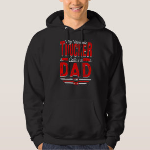 Sudadera Mens Mi Camión Favorito Me Llama Papi Camioneta'