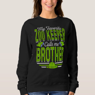 Sudadera Mens Mi guardián favorito del zoológico me llama H