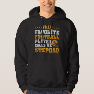 Sudadera Mens Mi jugador favorito de fútbol me llama Stepda