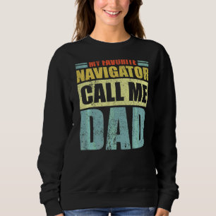 Sudadera Mens Mi navegador favorito me llama papá padre de 