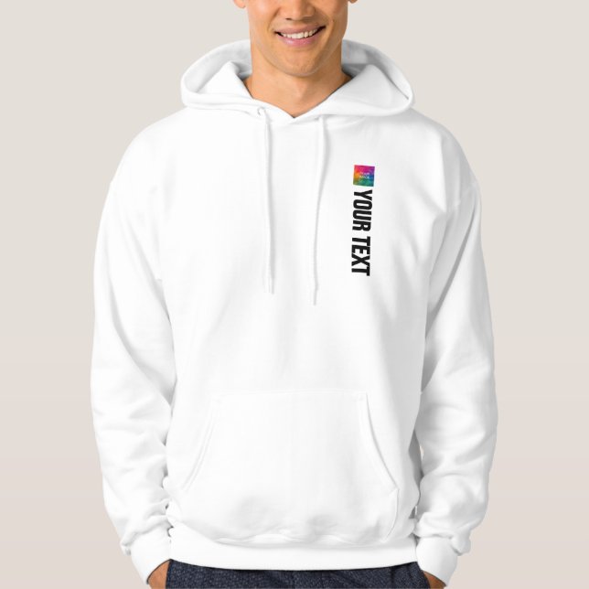 Sudadera Mens Moderna y elegante plantilla Impresión fronta (Anverso)