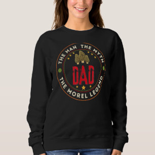 Sudadera Mens Morel Mushroom Dad Man Mythe Morel Legend
