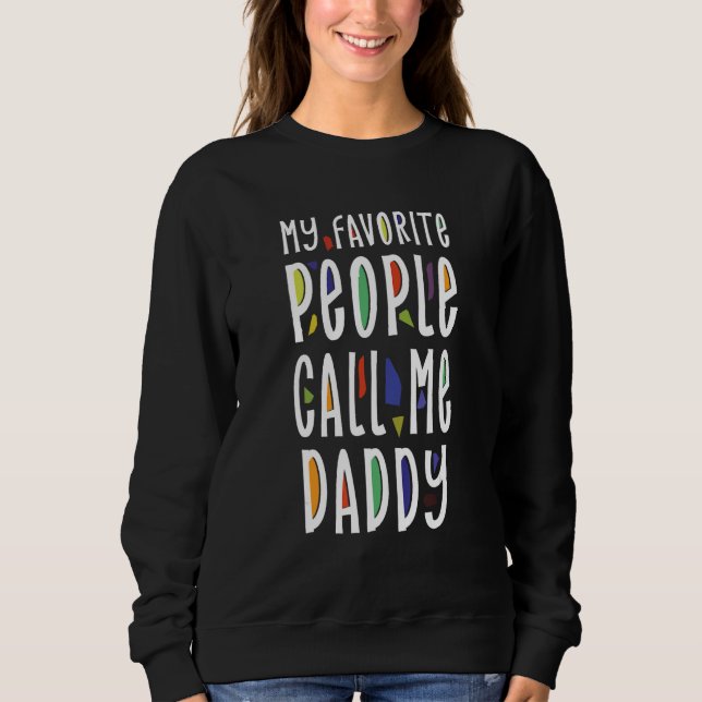 Sudadera Mens My Favorite People Call Me Papa For Grandpa F (Anverso)