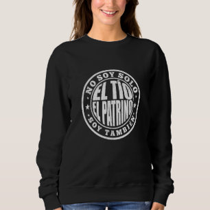 Sudadera Mens no soy solo el tío soy también el padrino