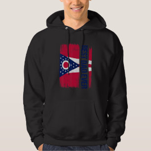 Sudadera Mens Orgullo Mejor Bandera Estatal Dad Ohio
