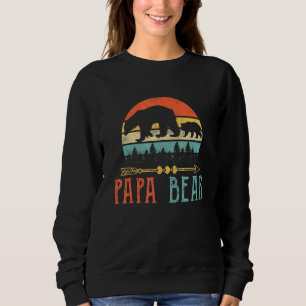 Sudadera Mens Papa Bear Daddy Mens Idea