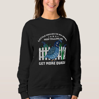Sudadera Mens Pequeñas Voces En Mi Cabeza Siguen Diciéndome