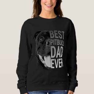Sudadera Mens Pitbull Dad Dog