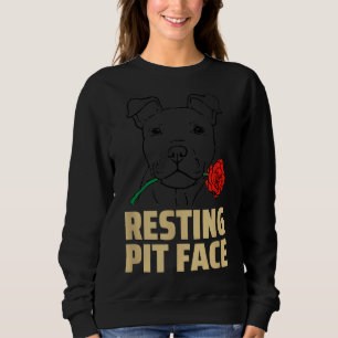 Sudadera Mens Pitbull Love I Love My Cull Pitbull Puppy Res