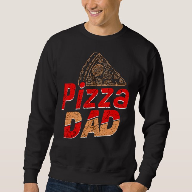 Sudadera Mens Pizza I Love Pizza Dad 35 (Anverso)