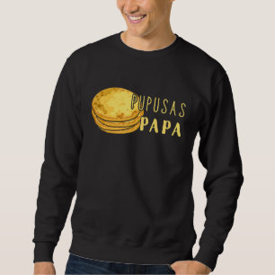 Sudadera Mens Pupusas Papa Papá Papá La Comida Salvadoreña 