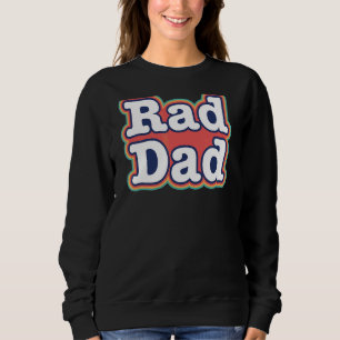 Sudadera Mens Rad Dad Life Orgulloso Papá Nuevo Padre