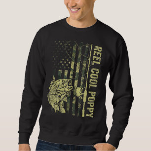 Sudadera Mens Reel Guay Camuflaje de amapola bandera estado