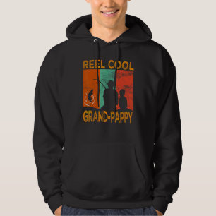 Sudadera Mens Reel Guay Grand Pappy Fishing Daddy Vintage D