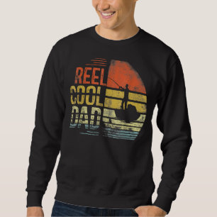 Sudadera Mens Reel Guay Papá Pescador Papá Día del Padre