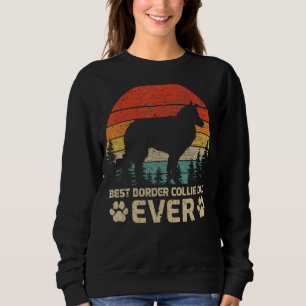 Sudadera Mens Retro Vintage Mejor Collie Dad Siempre Grasa