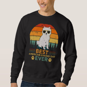 Sudadera Mens Retro Vintage Sunset Mejor Eskimo Papá Americ