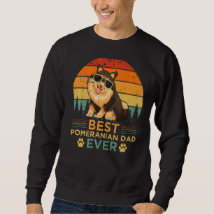 Sudadera Mens Retro Vintage Sunset Mejor Fath Pomerania