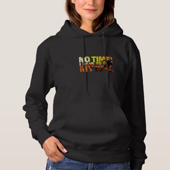 Sudadera Mens Ride Mi Kite Kite Surfing Kiteboarding (Anverso)