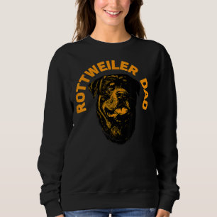 Sudadera Mens Rottweiler Rottie Dad Daddy Padre