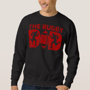 Sudadera Mens Rugby Sports Vintage Style The Rugby Dad