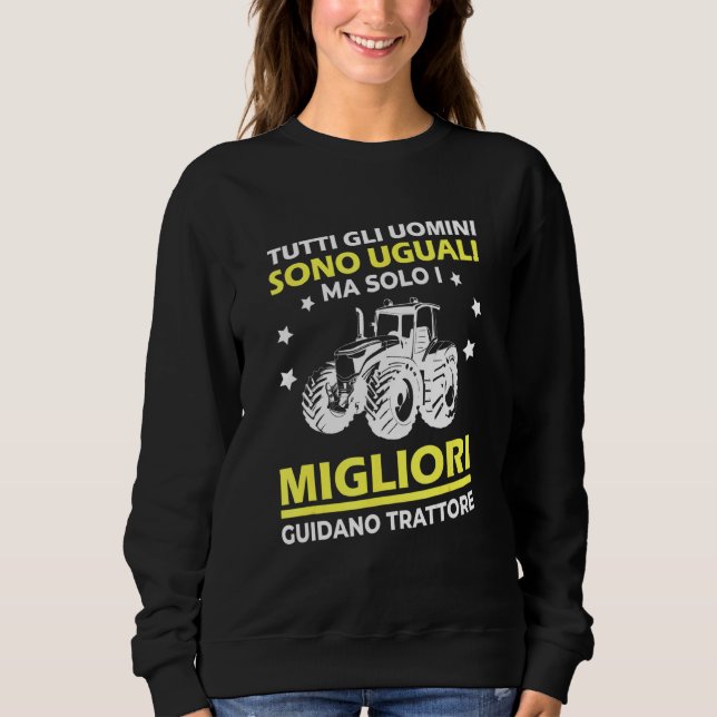 Sudadera Mens Saying Farmer Tractor Farmer Farmer (Anverso)