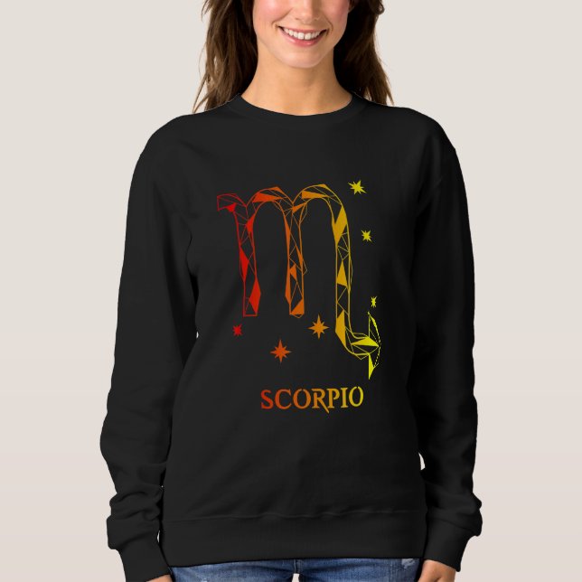 Sudadera Mens Scorpio Zodiac 1 (Anverso)