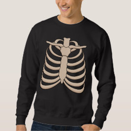 Sudadera Men's Skeleton Sweatshirt for Halloween Party