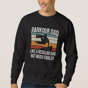 Sudadera Mens Street Acrobat Cita A Un Padre De Parkour