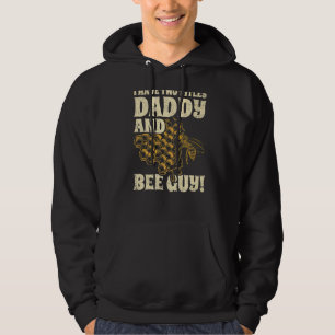 Sudadera Mens Tengo Dos Título Papi Y Abeja Guy Beekeeper