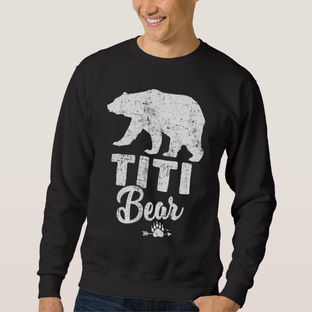 Sudadera Mens Titi Bear (Anverso)