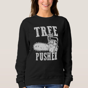 Sudadera Mens Tree Pusher Chainsaw Logging Sawyer Lumberjac