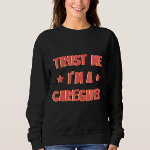 Sudadera Mens Trust Me Soy Auxiliar de enfermería de Medi